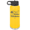 I Sweat Glitter and Fart Rainbows Unicorn - Laser Engraved Stainless Steel Drinkware - 2396 -