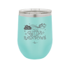 I Sweat Glitter and Fart Rainbows Cat - Laser Engraved Stainless Steel Drinkware - 2397 -