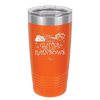 I Sweat Glitter and Fart Rainbows Cat - Laser Engraved Stainless Steel Drinkware - 2397 -