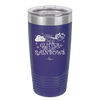 I Sweat Glitter and Fart Rainbows Cat - Laser Engraved Stainless Steel Drinkware - 2397 -