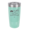 I Sweat Glitter and Fart Rainbows Cat - Laser Engraved Stainless Steel Drinkware - 2397 -