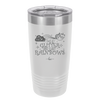 I Sweat Glitter and Fart Rainbows Cat - Laser Engraved Stainless Steel Drinkware - 2397 -