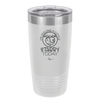 I'm Feeling a Little Stabby Today Narwhal - Laser Engraved Stainless Steel Drinkware - 2398 -