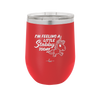 I'm Feeling a Little Stabby Today Unicorn - Laser Engraved Stainless Steel Drinkware - 2399 -