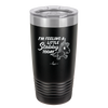 I'm Feeling a Little Stabby Today Unicorn - Laser Engraved Stainless Steel Drinkware - 2399 -