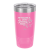 I'm Feeling a Little Stabby Today Unicorn - Laser Engraved Stainless Steel Drinkware - 2399 -