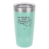I'm Feeling a Little Stabby Today Unicorn - Laser Engraved Stainless Steel Drinkware - 2399 -