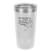 I'm Feeling a Little Stabby Today Unicorn - Laser Engraved Stainless Steel Drinkware - 2399 -