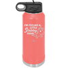I'm Feeling a Little Stabby Today Unicorn - Laser Engraved Stainless Steel Drinkware - 2399 -