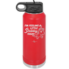 I'm Feeling a Little Stabby Today Unicorn - Laser Engraved Stainless Steel Drinkware - 2399 -