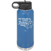 I'm Feeling a Little Stabby Today Unicorn - Laser Engraved Stainless Steel Drinkware - 2399 -