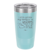I Often Question My Sanity but the Unicorn Under My Bed Says I'm Okay - Laser Engraved Stainless Steel Drinkware - 2400 -