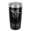 We're All Mad Here - Laser Engraved Stainless Steel Drinkware - 2404 -