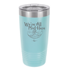 We're All Mad Here - Laser Engraved Stainless Steel Drinkware - 2404 -