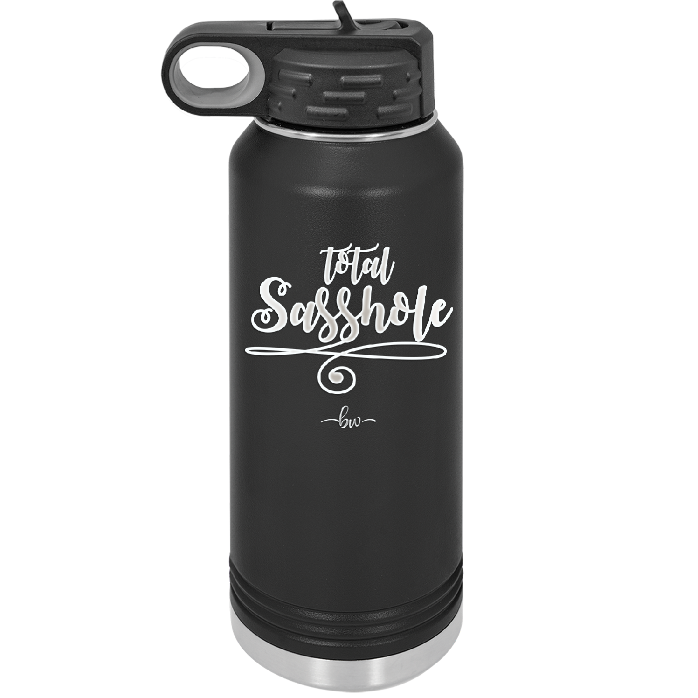 Total Sasshole - Laser Engraved Stainless Steel Drinkware - 2409 -