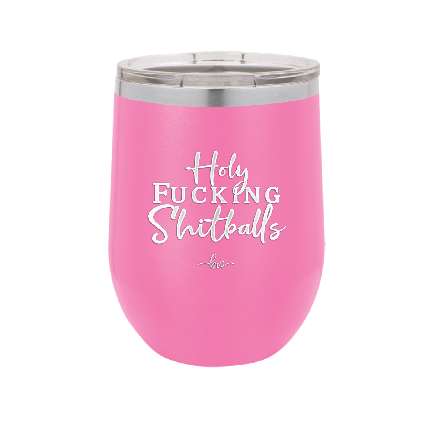 Holy Fucking Shitballs - Laser Engraved Stainless Steel Drinkware - 2419 -