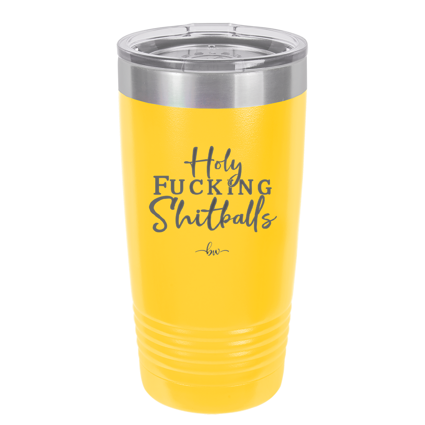 Holy Fucking Shitballs - Laser Engraved Stainless Steel Drinkware - 2419 -