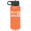 Driver Picks the Music Shotgun Shuts His Piehole - Laser Engraved Stainless Steel Drinkware - 2424 -