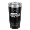 Overthinking Please Wait - Laser Engraved Stainless Steel Drinkware - 2429 -
