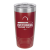 Overthinking Please Wait - Laser Engraved Stainless Steel Drinkware - 2429 -