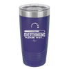 Overthinking Please Wait - Laser Engraved Stainless Steel Drinkware - 2429 -