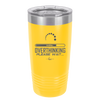 Overthinking Please Wait - Laser Engraved Stainless Steel Drinkware - 2429 -