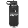 Overthinking Please Wait - Laser Engraved Stainless Steel Drinkware - 2429 -