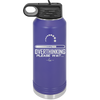 Overthinking Please Wait - Laser Engraved Stainless Steel Drinkware - 2429 -