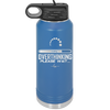 Overthinking Please Wait - Laser Engraved Stainless Steel Drinkware - 2429 -