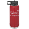Its Wine O'Clock Somewhere - Laser Engraved Stainless Steel Drinkware - 2433 -