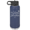 Its Wine O'Clock Somewhere - Laser Engraved Stainless Steel Drinkware - 2433 -