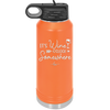 Its Wine O'Clock Somewhere - Laser Engraved Stainless Steel Drinkware - 2433 -