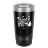 Wine Because Murder is Bad - Laser Engraved Stainless Steel Drinkware - 2434 -