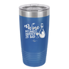 Wine Because Murder is Bad - Laser Engraved Stainless Steel Drinkware - 2434 -