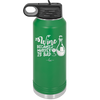 Wine Because Murder is Bad - Laser Engraved Stainless Steel Drinkware - 2434 -