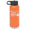 Wine Because Murder is Bad - Laser Engraved Stainless Steel Drinkware - 2434 -