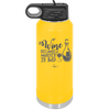 Wine Because Murder is Bad - Laser Engraved Stainless Steel Drinkware - 2434 -