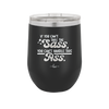 If You Can't Take the Sass You Can't Handle This Ass - Laser Engraved Stainless Steel Drinkware - 2438 -