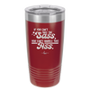 If You Can't Take the Sass You Can't Handle This Ass - Laser Engraved Stainless Steel Drinkware - 2438 -