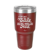If You Can't Take the Sass You Can't Handle This Ass - Laser Engraved Stainless Steel Drinkware - 2438 -