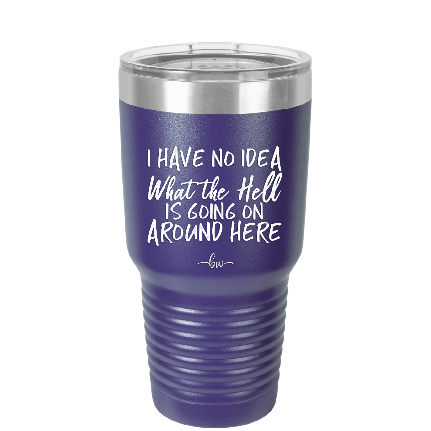 I Have No Idea What the Hell is Going on Around Here - Laser Engraved Stainless Steel Drinkware - 2444 -
