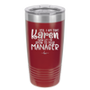 Yes I Am That Karen Now Let Me Speak to Your Manager - Laser Engraved Stainless Steel Drinkware - 2448 -