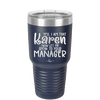 Yes I Am That Karen Now Let Me Speak to Your Manager - Laser Engraved Stainless Steel Drinkware - 2448 -