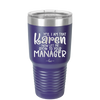 Yes I Am That Karen Now Let Me Speak to Your Manager - Laser Engraved Stainless Steel Drinkware - 2448 -