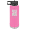 Sorry My Blood Alcohol Level isn't High Enough to Deal with You - Laser Engraved Stainless Steel Drinkware - 2452 -