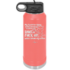 My Favorite Thing in the Morning is When Y'all Shut the Fuck Up While I Drink My Coffee - Laser Engraved Stainless Steel Drinkware - 2455 -
