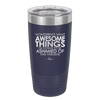 Wondering What Awesome Things I'm Going to be Ashamed Of This Weekend - Laser Engraved Stainless Steel Drinkware - 2456 -