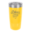 Patience My Facial Expressions Are Still Learning How to Use Their Inside Voice - Laser Engraved Stainless Steel Drinkware - 2465 -