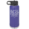 I'm Mostly Peace Love and Happiness Then Maybe a Little Go Fuck Yourself - Laser Engraved Stainless Steel Drinkware - 2466 -