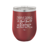 Twinkle Twinkle Little Snitch Mind Your Business You Nosey Bitch - Laser Engraved Stainless Steel Drinkware - 2467 -